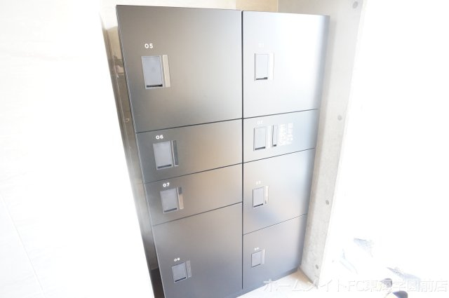 熊本市東区長嶺東５丁目の賃貸マンションのエントランス