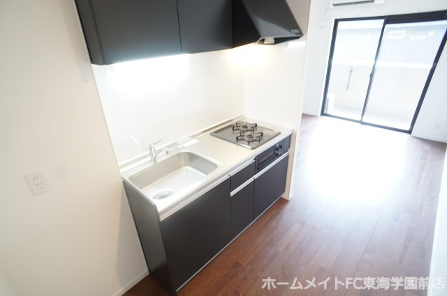 熊本市東区長嶺東５丁目の賃貸マンションのキッチン