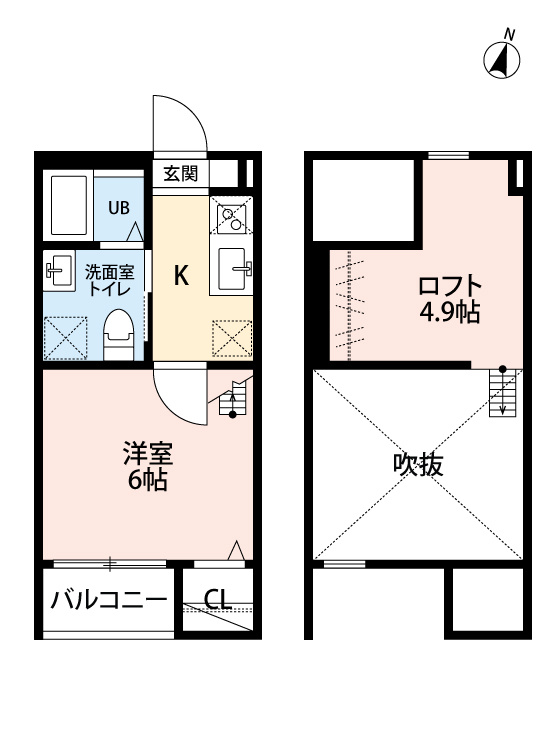 Cloverの間取り