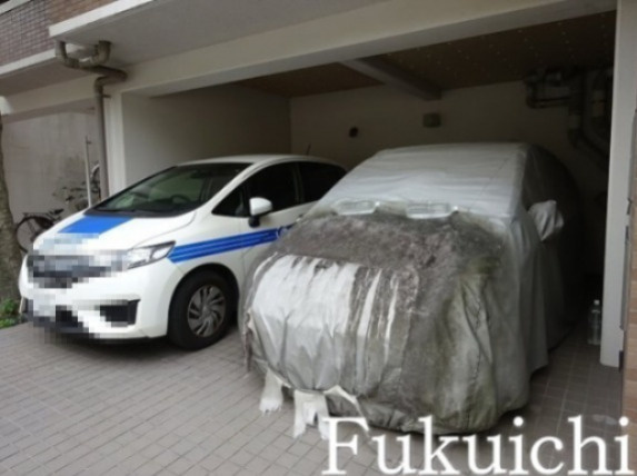 SFベルポート都立大の駐車場