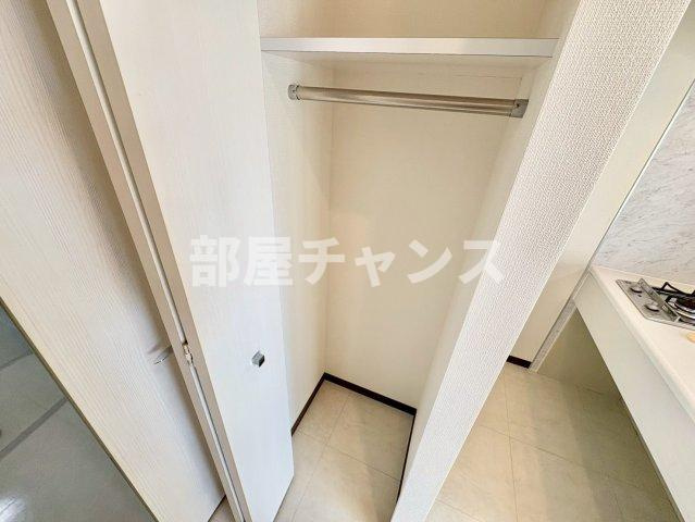 スクエア・アパートメントの収納