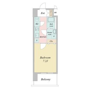 クレシェール大須の間取り
