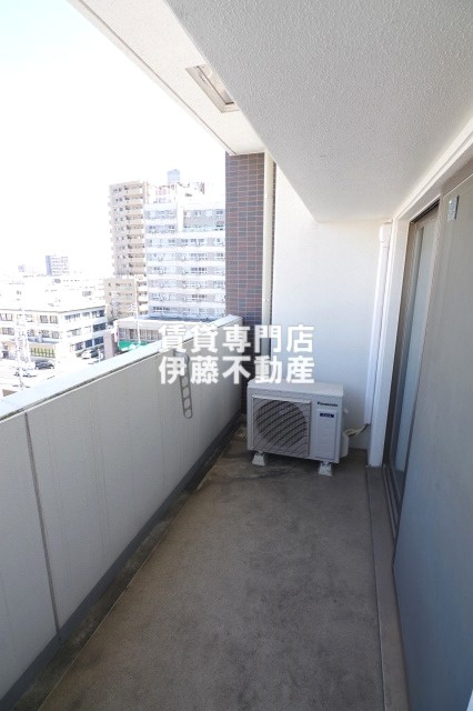 レジデンス悠海のバルコニー