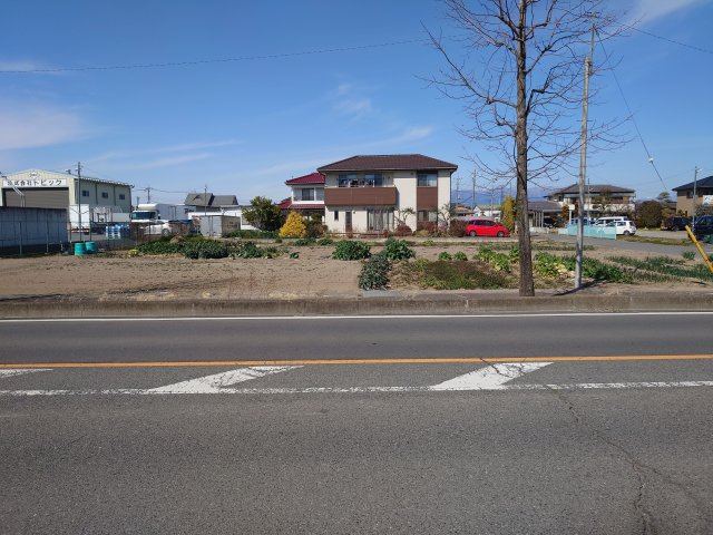 前橋市中内町３区画の外観|南側より