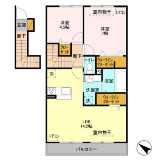 【間取り】 | ドミールジュン