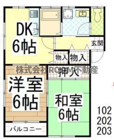 ＠フィールドの間取り