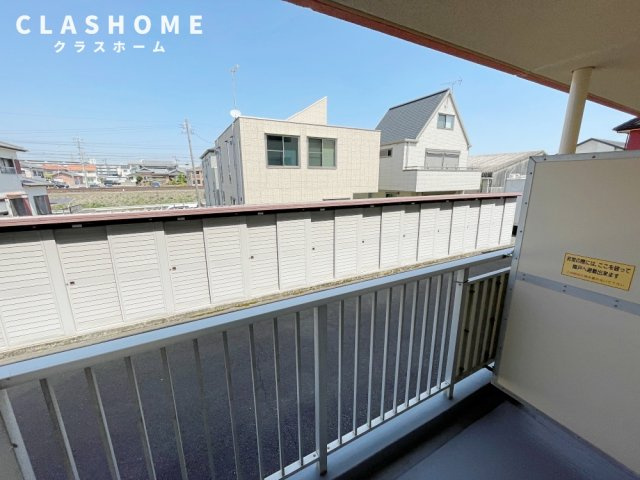 コーポ末広　　刈谷市の賃貸ならクラスホーム刈谷店のバルコニー|同物件の別部屋になります。