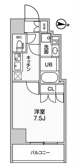 【間取り】 | ガリシア森下Ⅴ