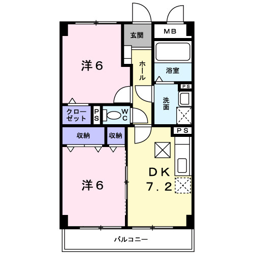 シルクコートの間取り