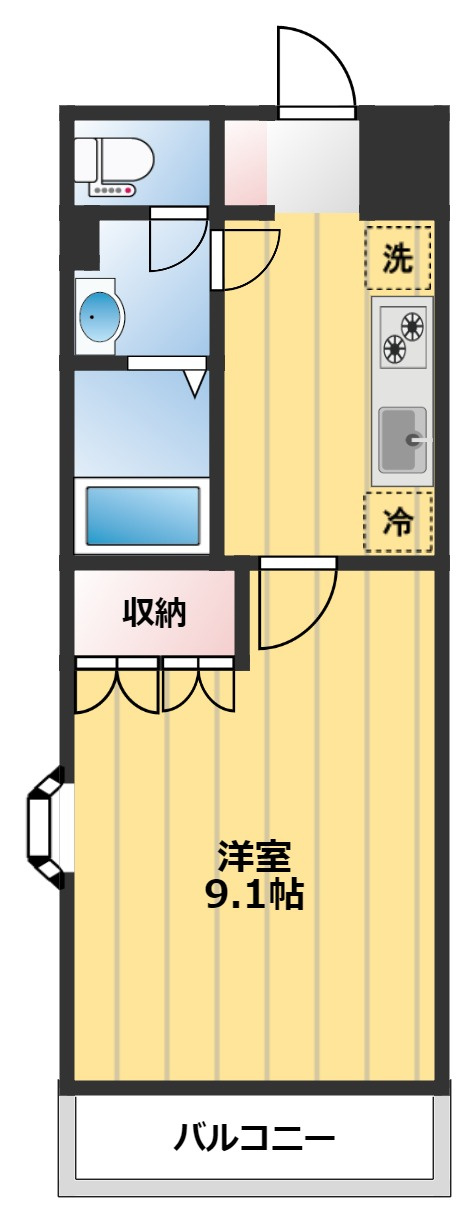 ウィステリアの間取り