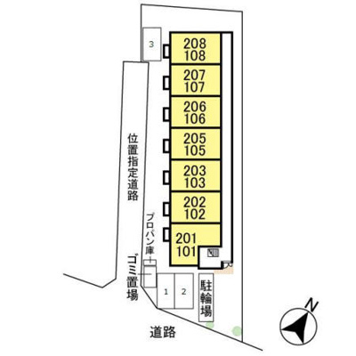 【区画図】 | アベイユガーデン