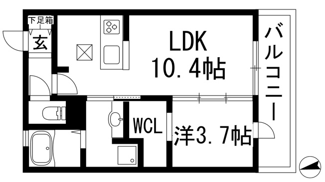 【間取り】 | ベルメゾン池田