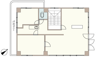 【間取り】 | 松戸市和名ヶ谷 店舗兼一部住居