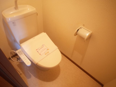 【トイレ】 | クレールヒル白水 | 温水洗浄便座