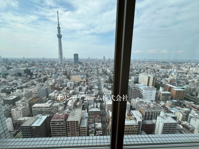 ブリリアタワー東京　33階　80.40㎡　一部　リ　フォーム　空き室の展望