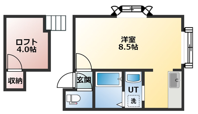 【間取り】 | 【CP対象】セントラルコート | 間取りです