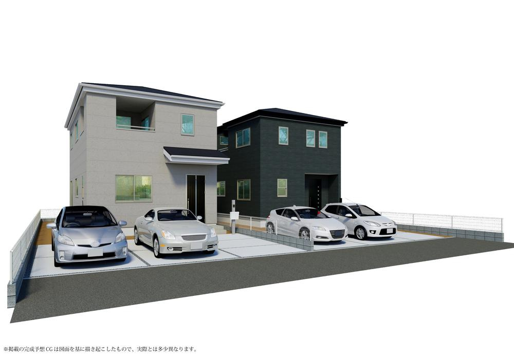 リーブルガーデン　総社市総社3丁目(第2)【仲介手数料無料】の外観パース