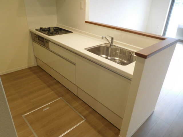 オカバ姫路青山シャーメゾン A棟のキッチン