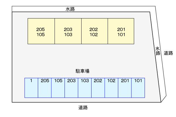 サンライズ高倉　　　刈谷市の賃貸はクラスホーム刈谷店の駐車場