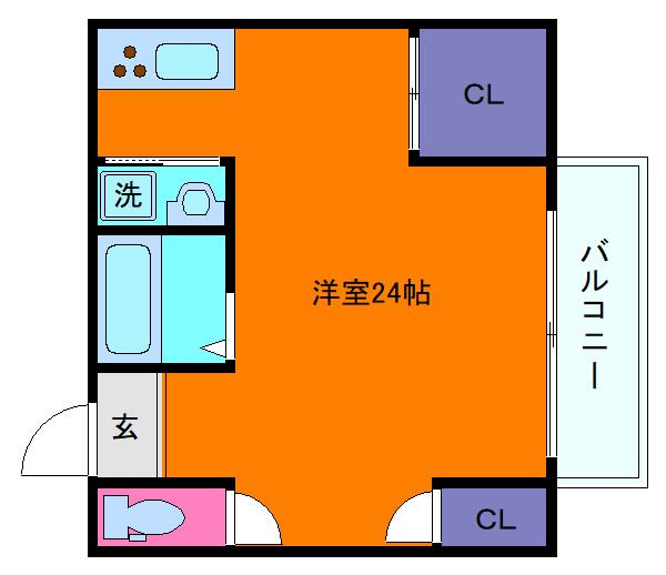 田中ハウスの間取り