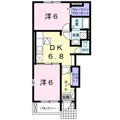 ステラル－チェＡ101 反転タイプあり　1階