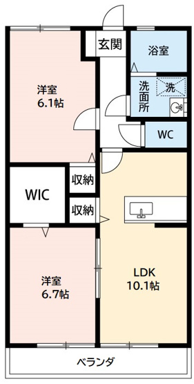 【間取り】 | レトア仲田