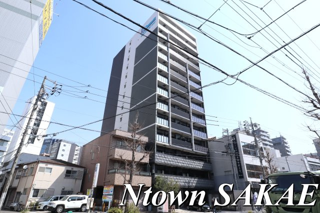 【外観】 | プレサンス栄ライズ | 外観パースです