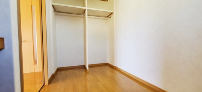 宇都宮市西川田南１丁目　戸建　予約済の収納|ウォークインクローゼット