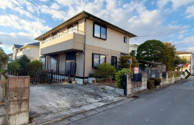 宇都宮市西川田南１丁目　戸建　予約済の駐車場|２台駐車可能