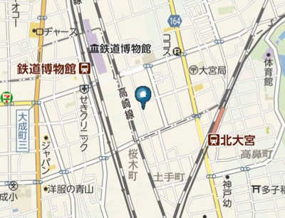 【地図】 | マ・メゾン大宮(マ・メゾンオオミヤ)