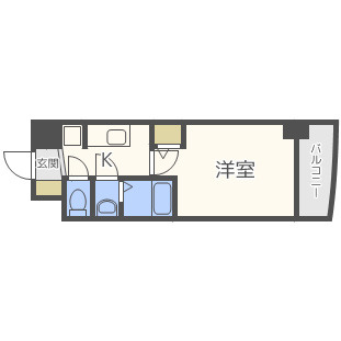 ＳＥＲＥＮｉＴＥ谷四の間取り