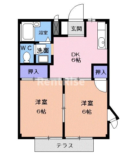 シティハイツくろだの間取り|間取図