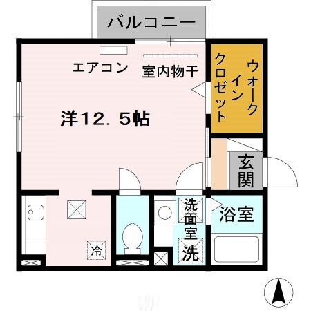 【間取り】 | あーばんはいつ神前　A棟