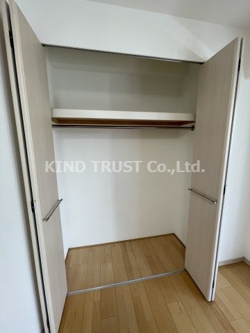 クレグラン北梅田の収納|専用の収納スペースです