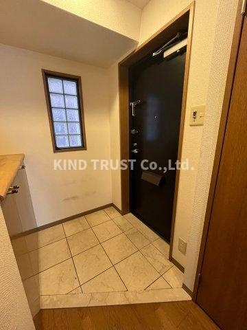 ユニアルス扇町公園の玄関|毎日通る玄関はこちらです