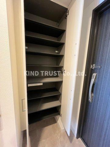 フラットレモンの収納|便利な収納スペースです