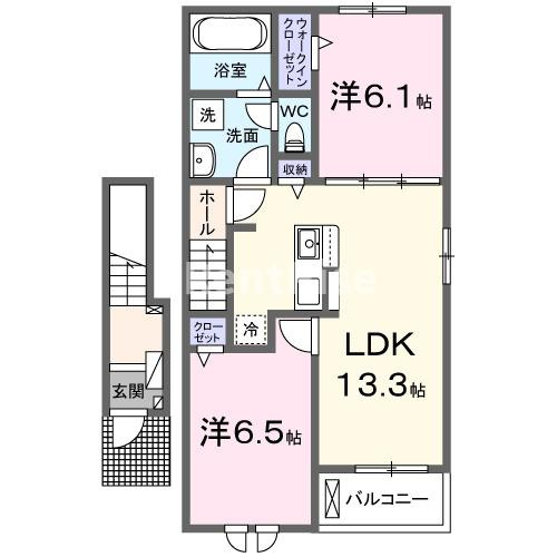 コスモフィールドの間取り|間取図