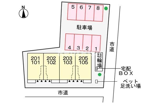 ファー　ビヨンド　Ⅴの駐車場|駐車場