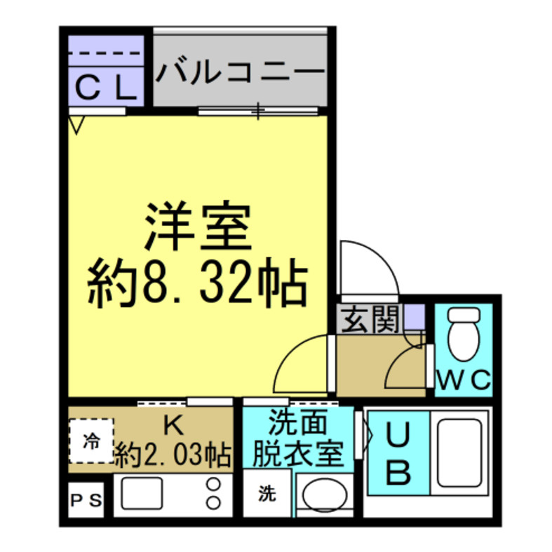 Jack shinkaiⅡの間取り