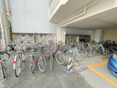 【その他共用部分】 | サンフラッツ新大阪（別館） | 自転車置場です