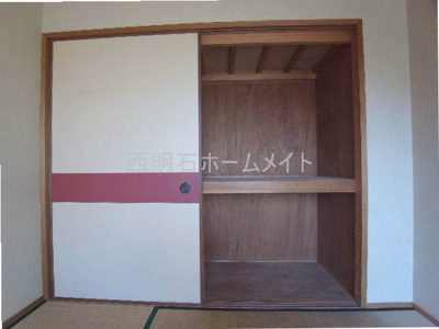 【収納】 | ベネフィス魚住Ⅱ | 押入れ
