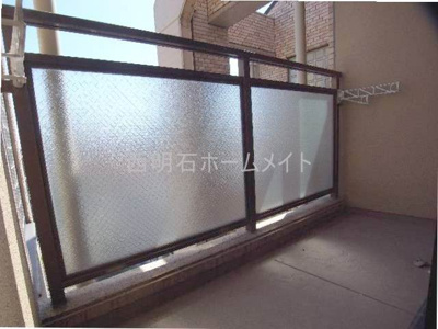 【バルコニー】 | ベネフィス魚住Ⅱ | ベランダ