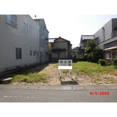 あわら市大溝1丁目　土地の外観