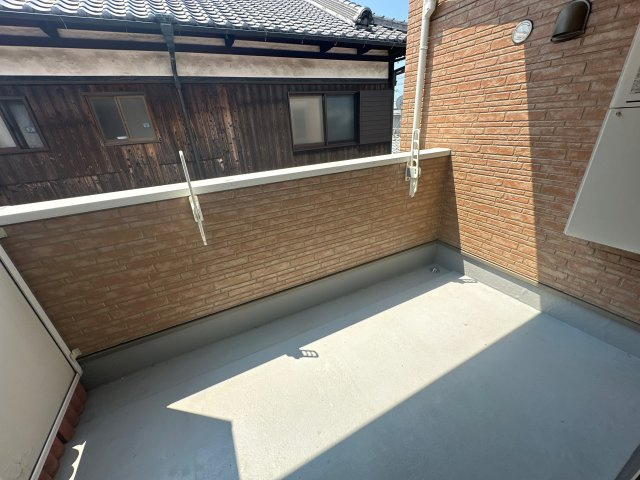 ポーチュラカのバルコニー