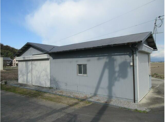 近江八幡市白王町の倉庫の外観|外観です