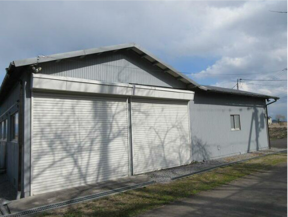 近江八幡市白王町の倉庫の外観|外観です