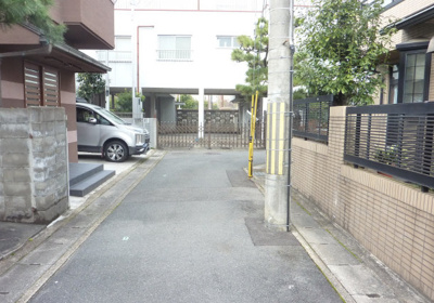 【前面道路含む現地写真】 | 常盤馬塚町　売土地（建築条件無）