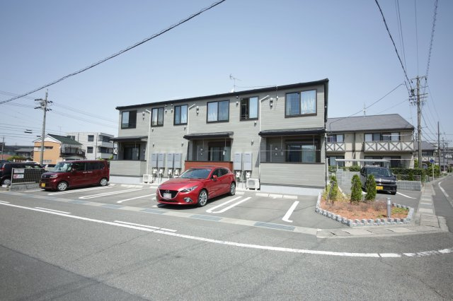 パーク追分の駐車場