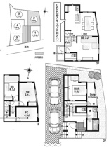 池田市五月丘５丁目　新築戸建　２号地の画像