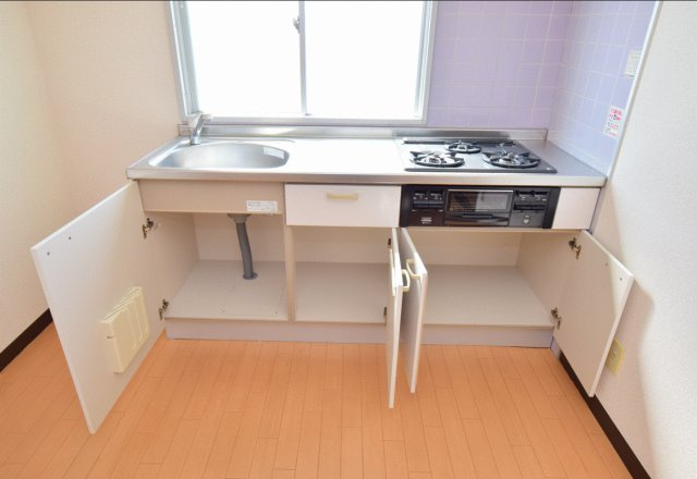 姫路市飾磨区野田町の賃貸マンションのキッチン